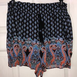 Boho shorts w/ pockets